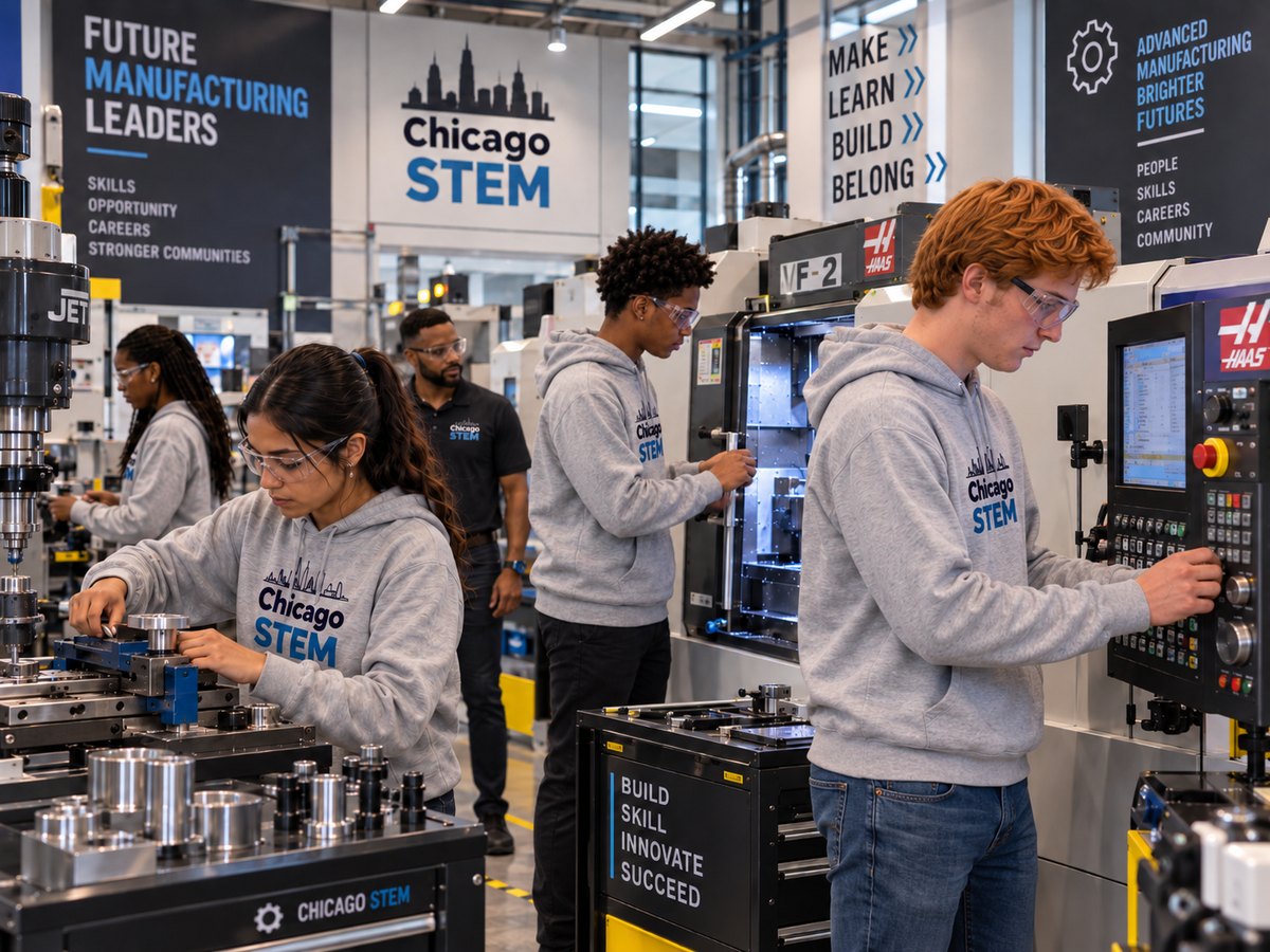 A mentor and a student reviewing work at a computer